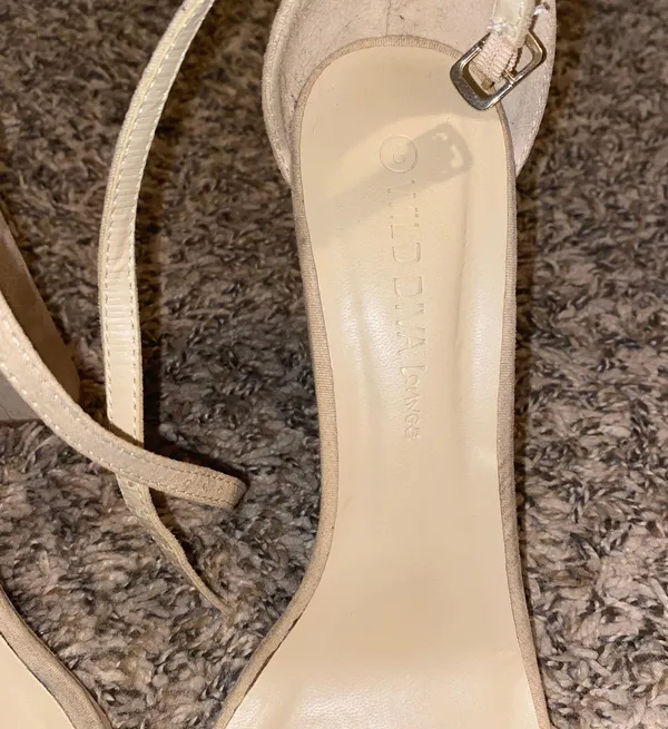 Wild Diva Nude suede heels - Image 7