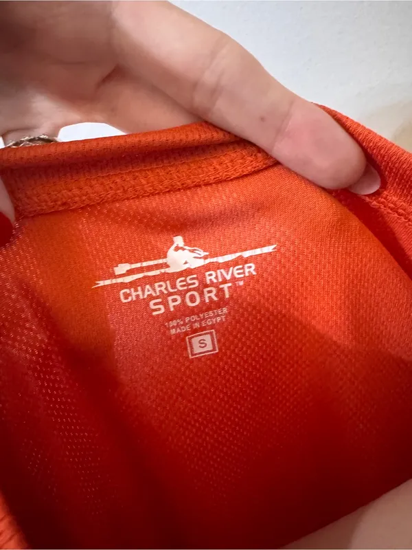 Charles River Apparel Syracuse Orange Tee T-shirt Mesh Small University - Image 4