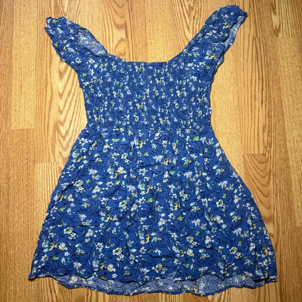 Loveappella Blue Floral Fit & Flare Dress Size XL - Image 7