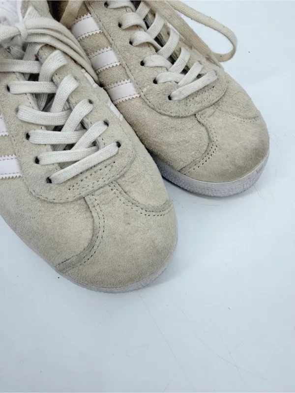 Adidas Gazelle Cream Suede‎ Sneakers Size 5.5 - Image 6