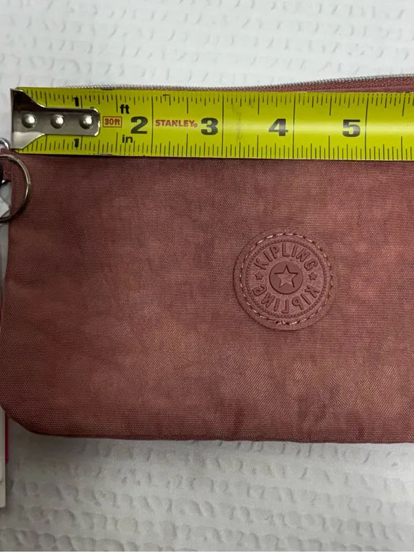 Kipling Men's Casual Pouch in Deep pink rose - Image 4