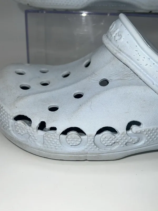 Crocs Classic Unisex White Slip On Water Friendly Sandals/Clogs Shoes-Size M6/W8 - Image 7