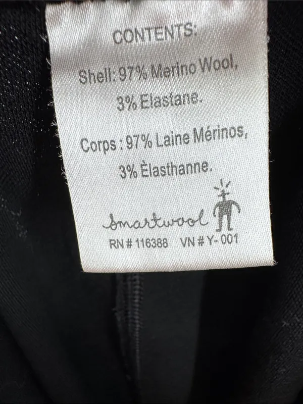Smartwool Black A-Line merino wool knee length skirt L casual layering office - Image 10