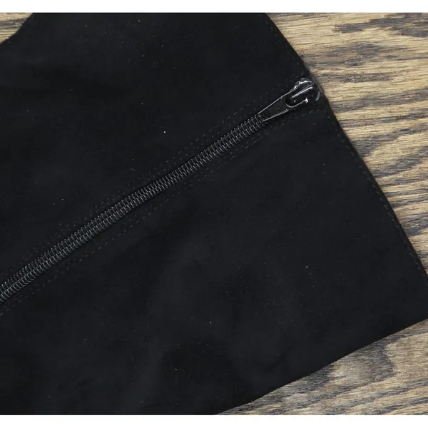 NWT On 34th Gabriellaa Over-the-Knee Boots 10019655400 Black Microsuede 5.5M - Image 11