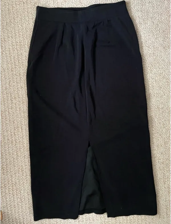 Ododos Body Con Maxi Skirt Black - Image 5