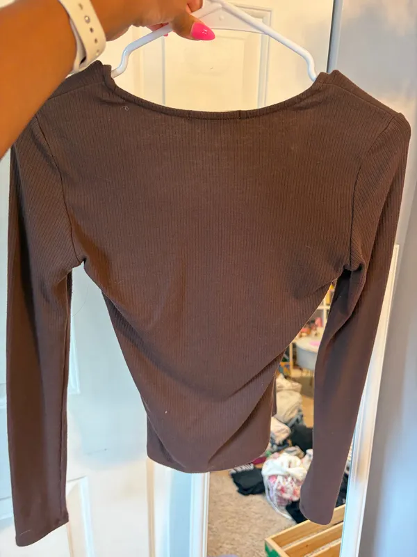 Sincerely Jules Brown Top - Image 2