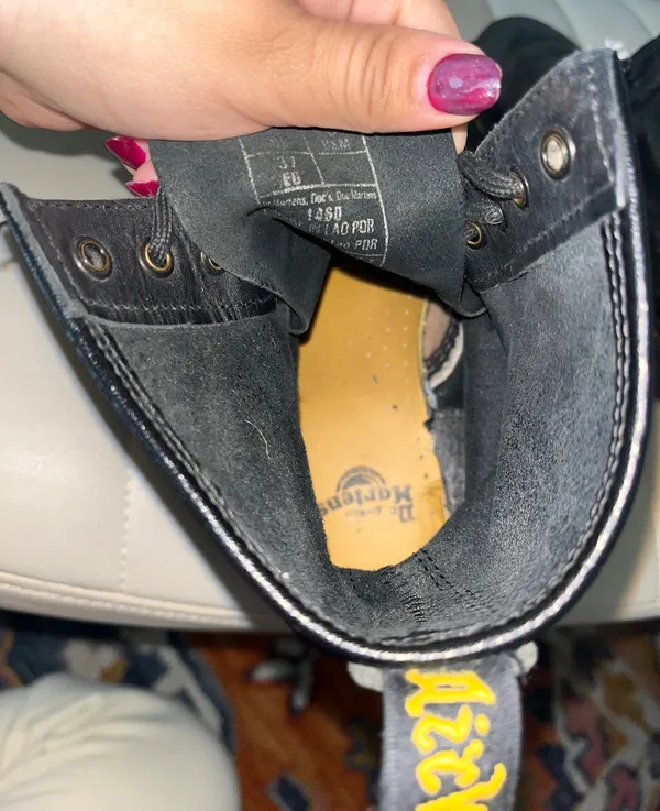 Dr. Martens Leather Boots Lace-Up - Image 8