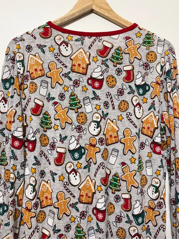 Little Sleepies Women’s Holiday Treats Pajama Top Size Small Bamboo Christmas - Image 6