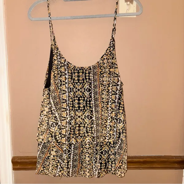 Anthropologie Sunday in Brooklyn Eleonora‎ Aztec Mesh Cami Size XL - Image 3