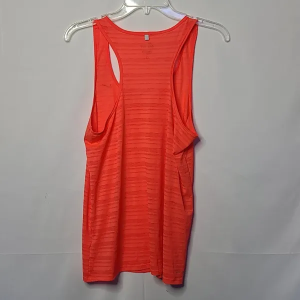 Nike dri -fit neon razorback tank top sz Medium - Image 5