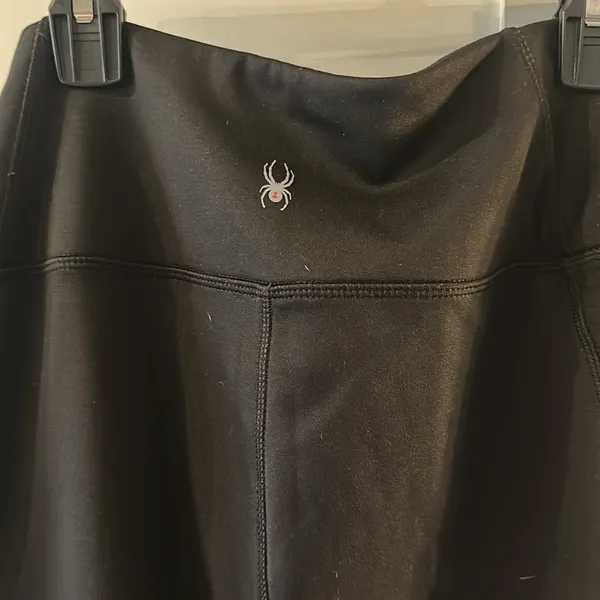 Black High-Waisted Leggings fleece lined‎ - Image 4