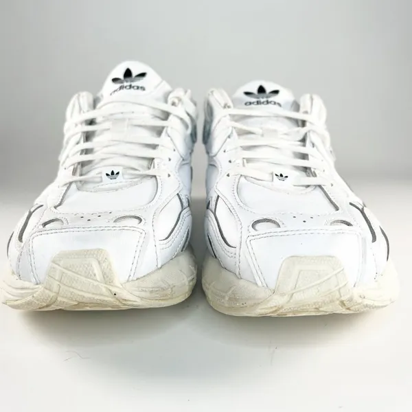 Adidas Originals Astir Casual Sneakers Tennis Shoes Triple White Women 9 - Image 2