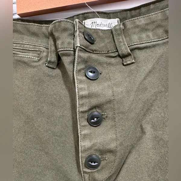 Madewell Emmett Crop Wide Leg Pants - Image 3