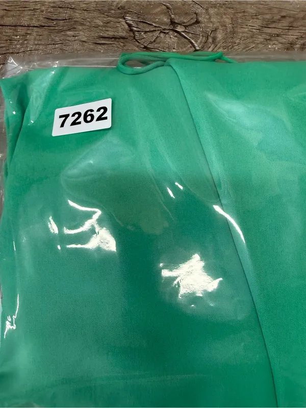 Alice and Olivia‎ green mini dress with front tie size 2 - Image 8