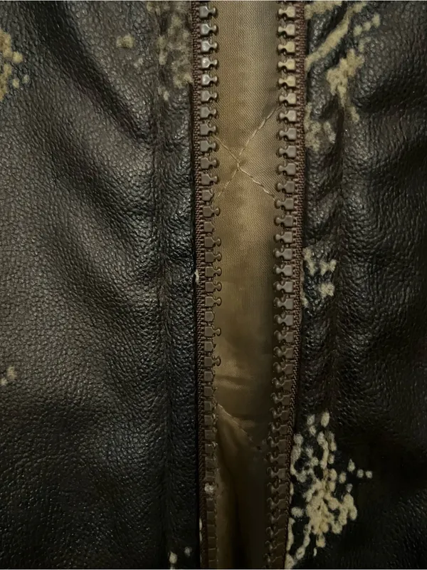 Vintage Alberto Pantini Leather Jacket Size 48 Brown - Image 8