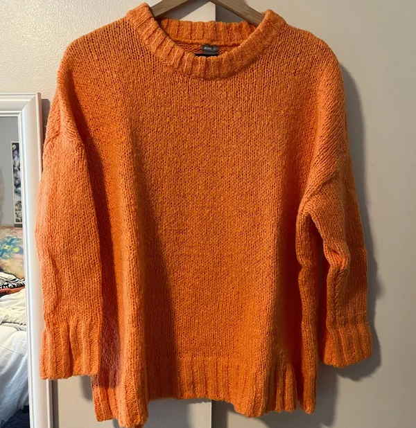 Oversized Knit Sweater - Image 2