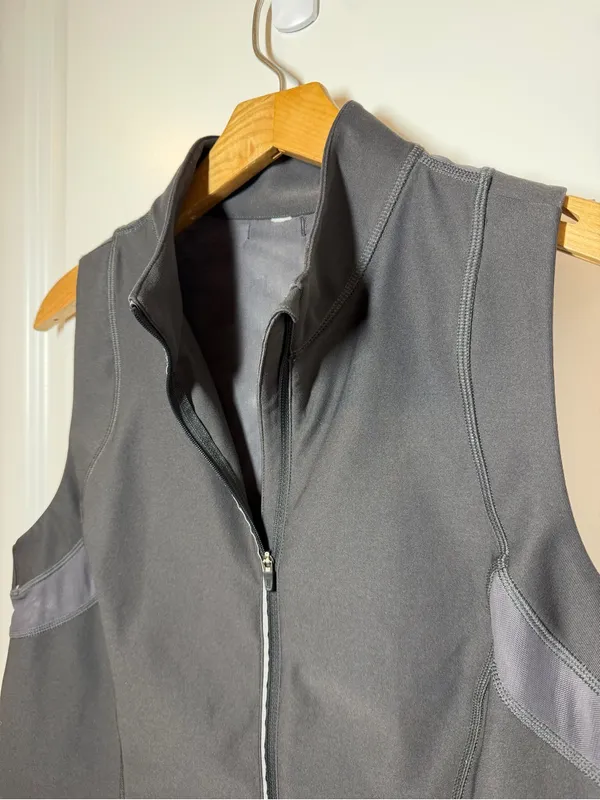 Lucy Activewear Women’s Performance Running Vest Gray Size L - Image 6