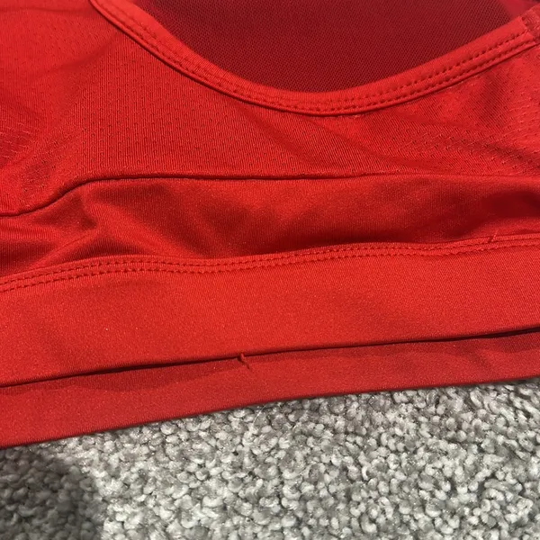 ZYIA Active Red Racerback Sports Bra‎ size Large - Image 4