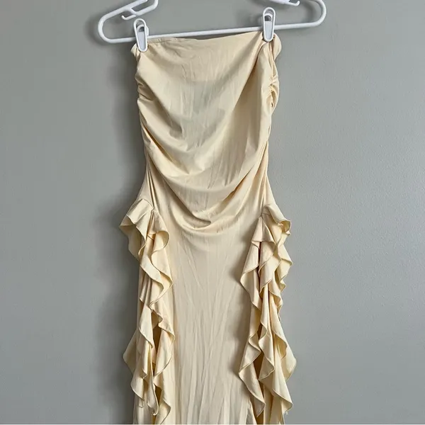 Princess Polly Lioness Women’s Canary Cream Rendezvous Skirt Size XS - Image 12