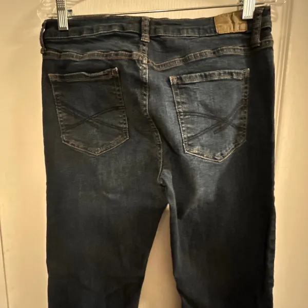 Aeropostale Bootcut Jeans Dark Wash Women's Size 10‎ Regular - Image 10
