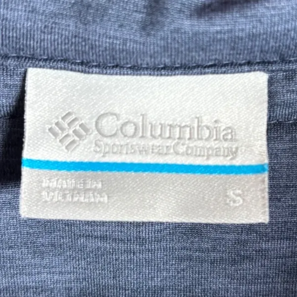 Columbia Place‎ to Place Vest Women Size S Blue Quilted Full Zip Funnel Neck - Image 6
