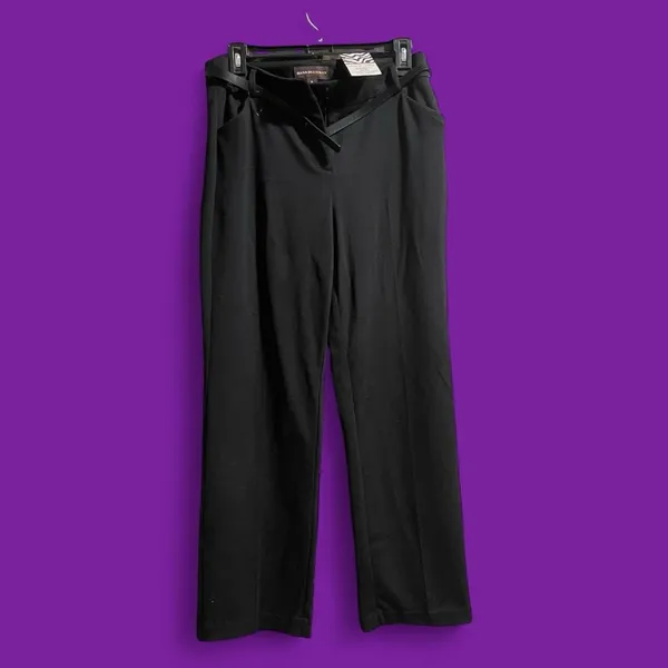 Dana Buchman Classic Black Women's Trousers - Image 2