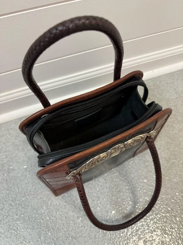 Vintage Purse Leather - Image 6