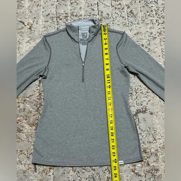 PATAGONIA Capilene base layer shirt size XS 1/4 zip gray - Image 6