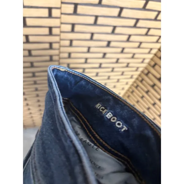 American Eagle Kick Boot Jeans‎ Size 8 Blue - Image 5