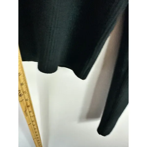 Abercrombie & Fitch Black Fitted Long‎ Sleeve Square Neck Crop Top Womens XS - Image 3