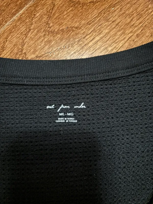 Urban Outfitters Out From Under Knockout Seamless Lace-Up Top - black - Image 3