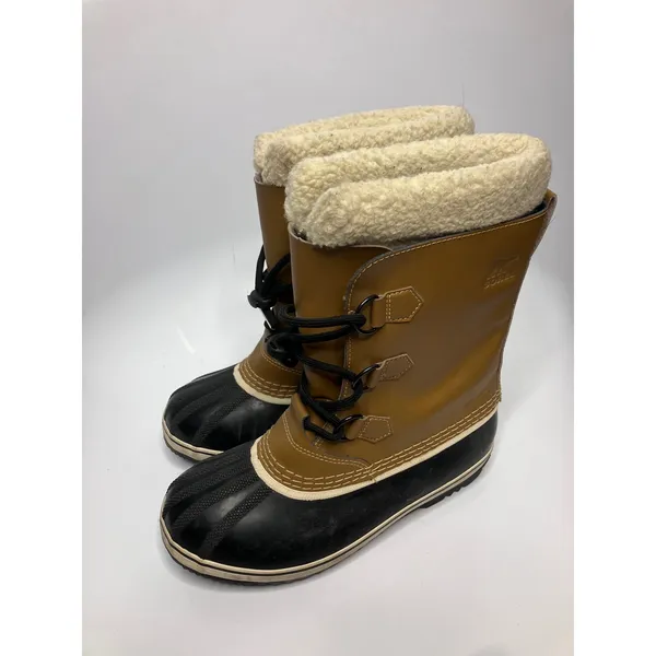 Sorel 1964 Pac 2 Snow Boots Womens 6 Brown Excellent Waterproof Faux Fur Lining - Image 6