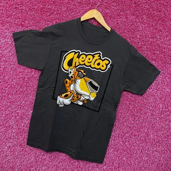 Cheetos Chester Cheetah Frito-Lay Chips Promo Tee M - Image 2
