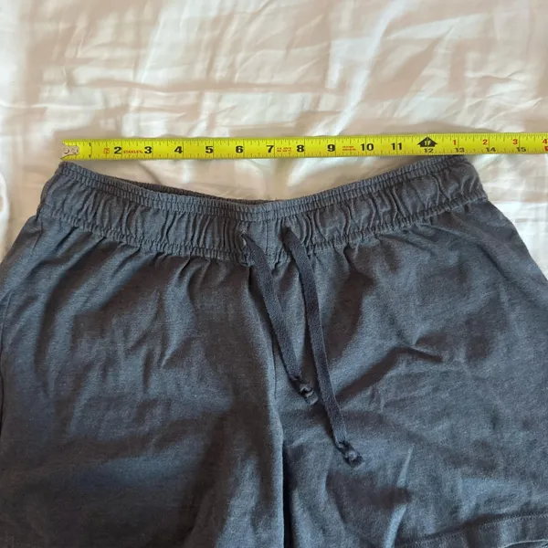 Champion Women’s Gray Drawstring Lounge Shorts Medium - Image 3