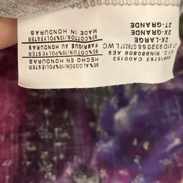 FINAL MARKDOWN Hanes decorative tee xxl - Image 4