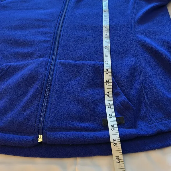 Calvin Klein Performance Womens Fleece Zippered Jacket Size XL. Purble - Image 12