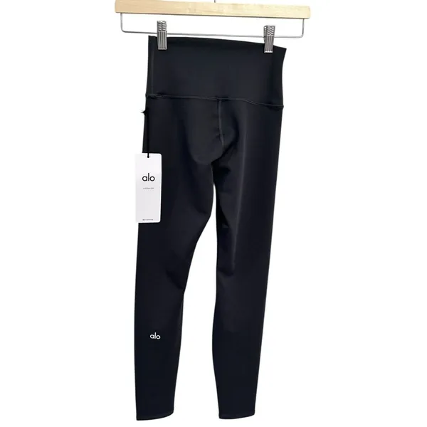 Alo Yoga 7/8 High-Waist Airlift Legging XS Anthracite New With Tags - Image 5