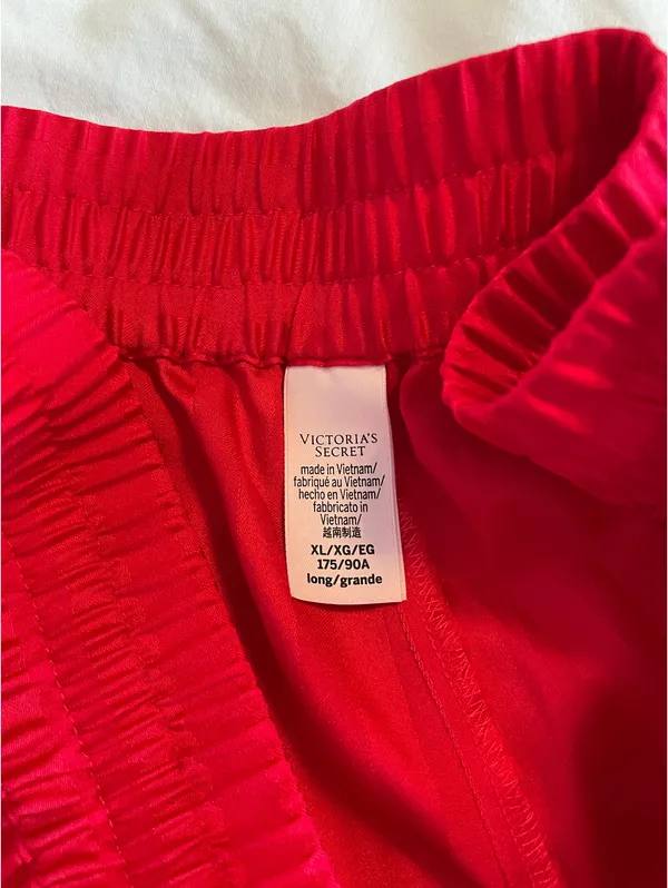 Victoria's Secret Red Pajama Pants - Image 3
