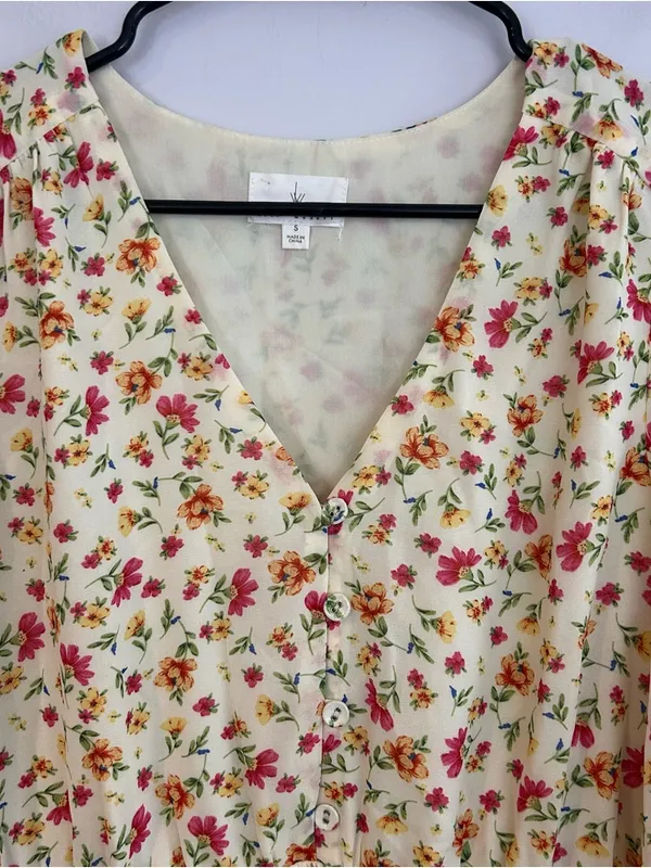Lost + Wander Love in Bloom Floral Ruffle Mini Dress mini dress - Image 5