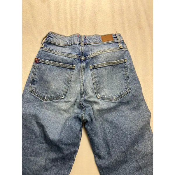 BDG Urban Outfitters High Rise Straight Leg Jeans‎ Medium Wash Blue Size 25 - Image 9