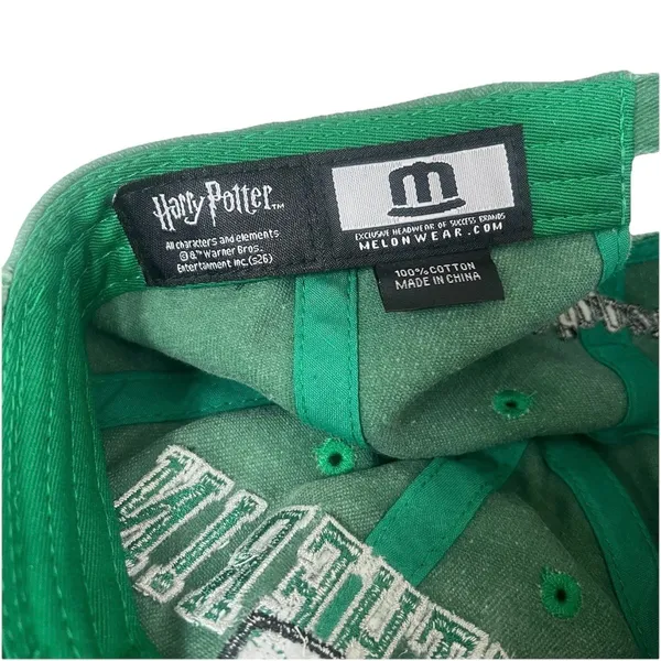 Warner Brothers NEW Slytherin Harry Potter x LA Clippers Hat SGA Limited Edition Green Snake - Image 4