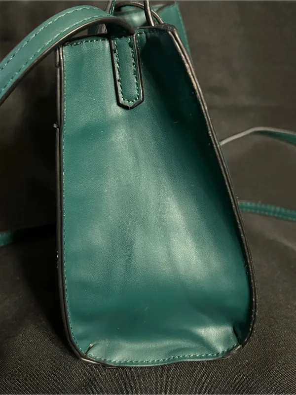 A New Day Women’s Structured Teal Crossbody Shoulder Bag Purse - Image 9