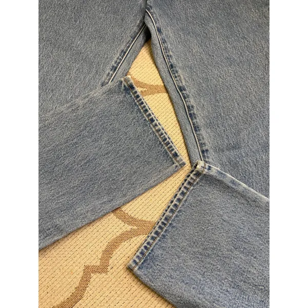 Abrand A ’99 Low Straight Jeans 90s Y2K Low Rise Blue Denim Size 29 Style 72468 - Image 12