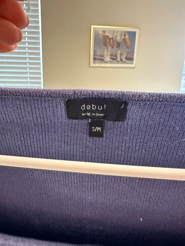 Debut Navy Boutique Top - Image 4