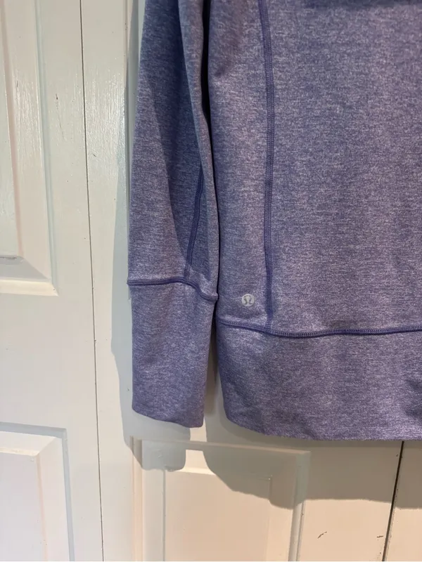 lululemon athletica Lavender Full-Zip Hoodie Jacket - Image 4