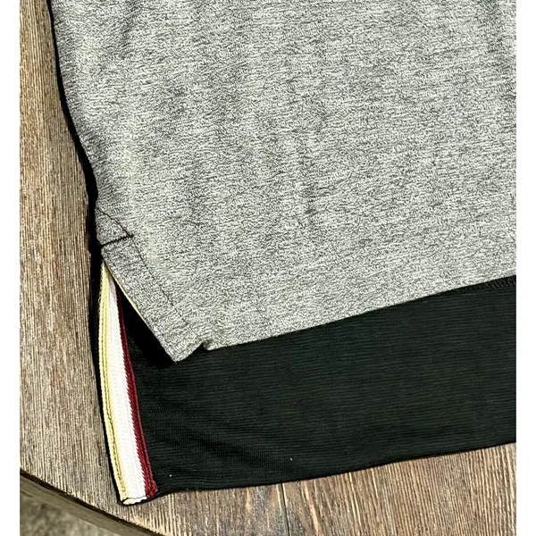 NIKE Florida State FSU Seminoles Heather Grey S/S Shirt w/Black Contrast -Small - Image 7