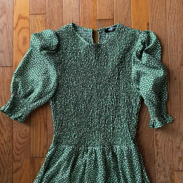 Elegant Green Maxi Dress - Image 3