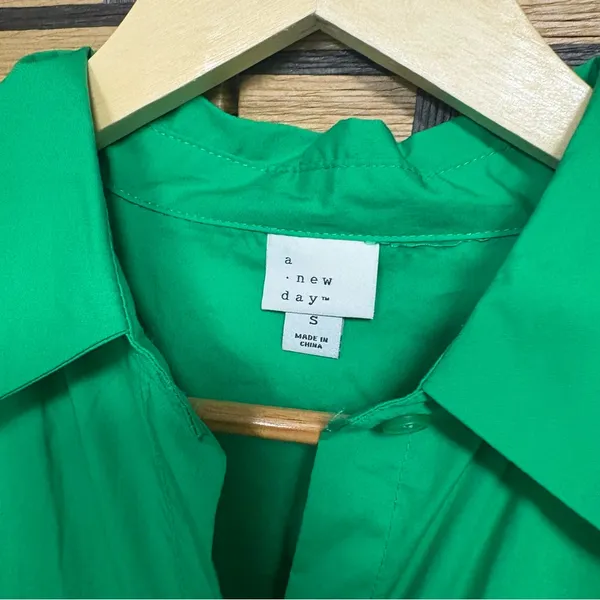 A‎ New Day Green Midi Dress Size Small - Image 8