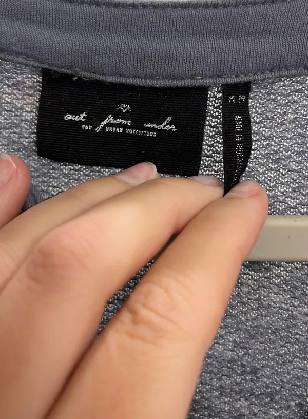 Out From Under Urban Outfitters Cropped Long Sleeve Top - Image 3