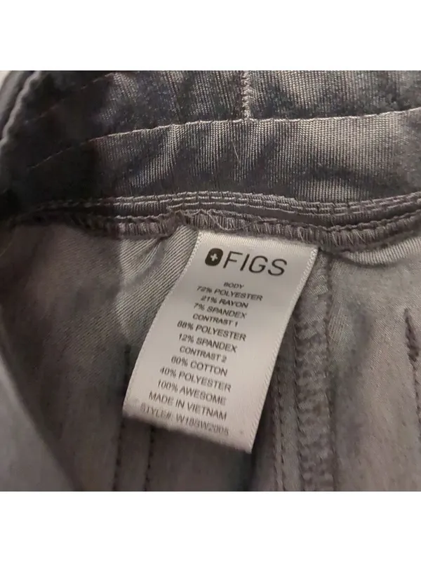 Figs gray scrub joggers size XXS - Image 4
